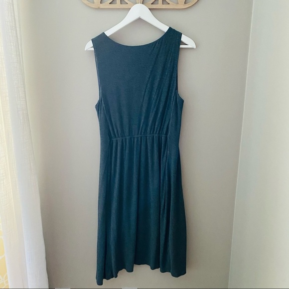 Maeve by Anthro. Heather Ruched Dress Gray XS - Picture 12 of 14